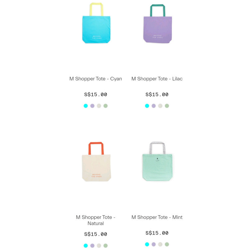 [ONLINE EXCLUSIVE] READY BEYOND THE VINES (BTV) SHOPPER TOTE SHOPPING BAG - TAS TOTE BTV ORIGINAL