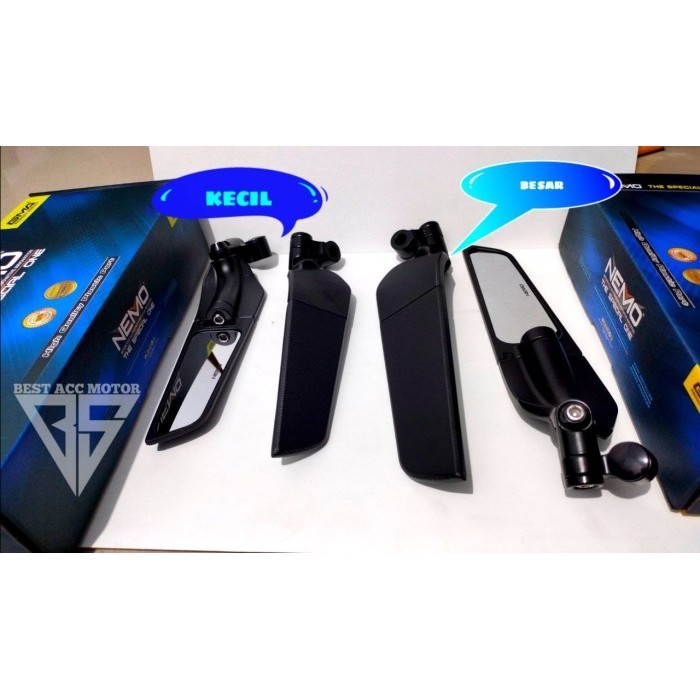 Spion Winglet Nemo Model Rizoma Spion Universal Full Cnc Vario Aerox N New