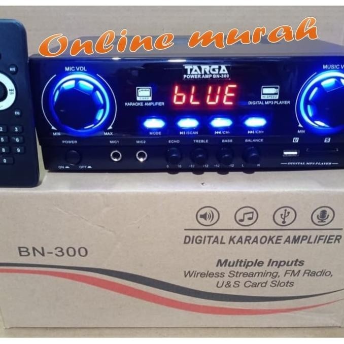 Amplifier Targa Bn 300 Digital Audio Amplifier Targa Bn300 Siap Kirim