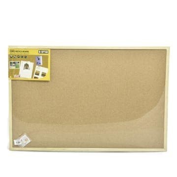 

] Papan Buletin Bi-Silque Cork Board 90x60 Cm