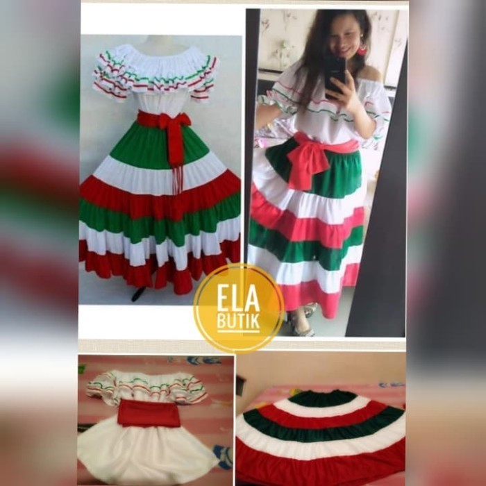 New kostum meksiko *1/baju tradisional meksiko/kostum internasional