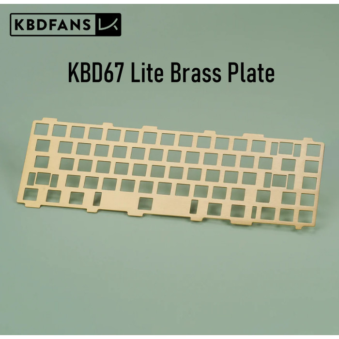 Kbd67 Lite Brass Plate - Kbdfans