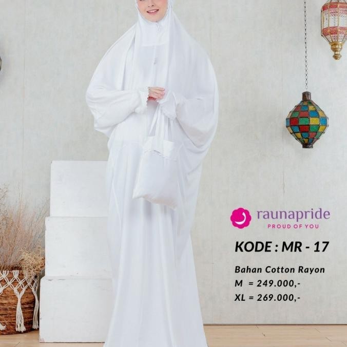 Terbaru Mukena Rauna Pride Mr 17 Xl Stok Terbatas