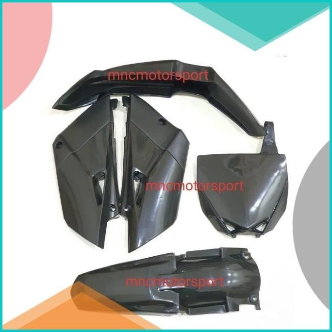 BODY SET TRAIL BEBEK YZ 85 NEW HITAM 16novz3 accessories