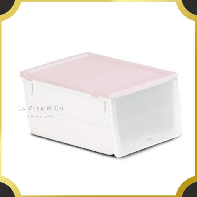 Container Box Plastik Kotak Sandal Sepatu Organizer Bagus Murah - kuigrocery