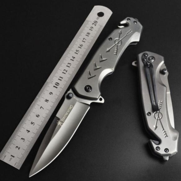 Best Produk Jual Pisau Lipat Browning FA 18 Outdoor Survival CS GO Pointed Head Murah laris