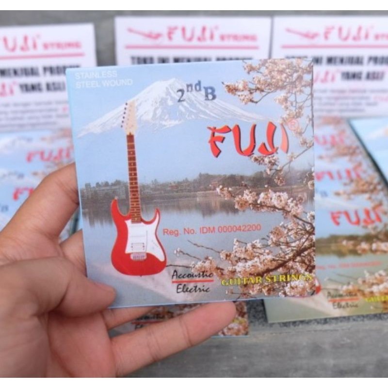 SENAR GITAR FUJI 1 SET NEW
