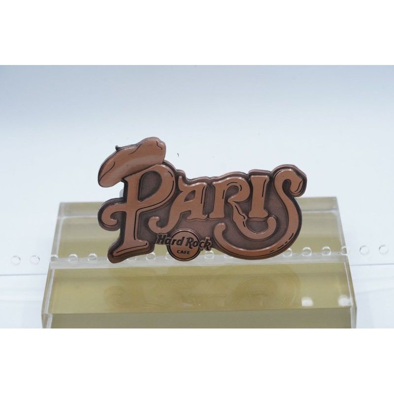 Hard Rock Cafe Paris Destination Name Magnet Original Merchandise Magnet Fridge Kulkas Souvenir