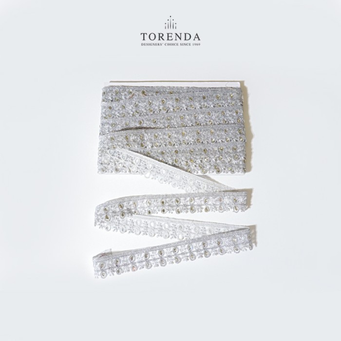 

Torenda Renda India - Silver / (Meter) - SU.7195