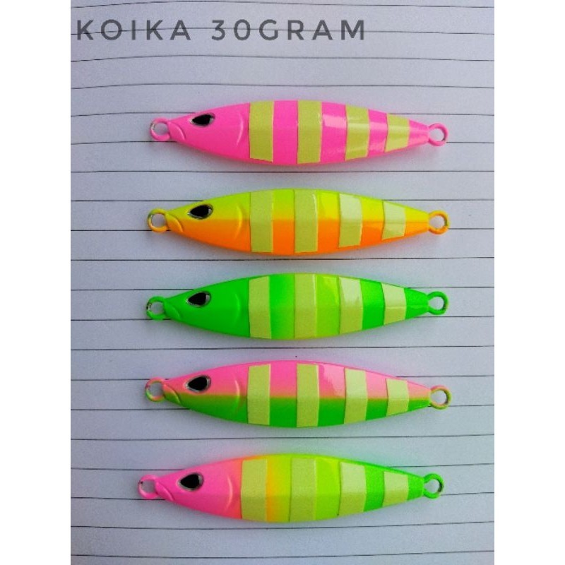 Metal jig warna Metal jig murah Koika 30gram