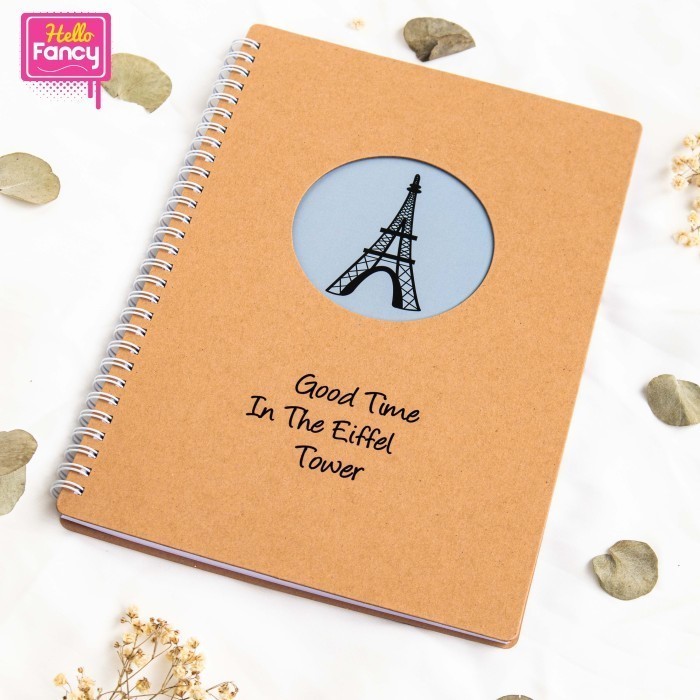 

Jualan Premium Notebook B5 Line Paris / Notebook Coklat / Notebook Paris - Biru Terlaris