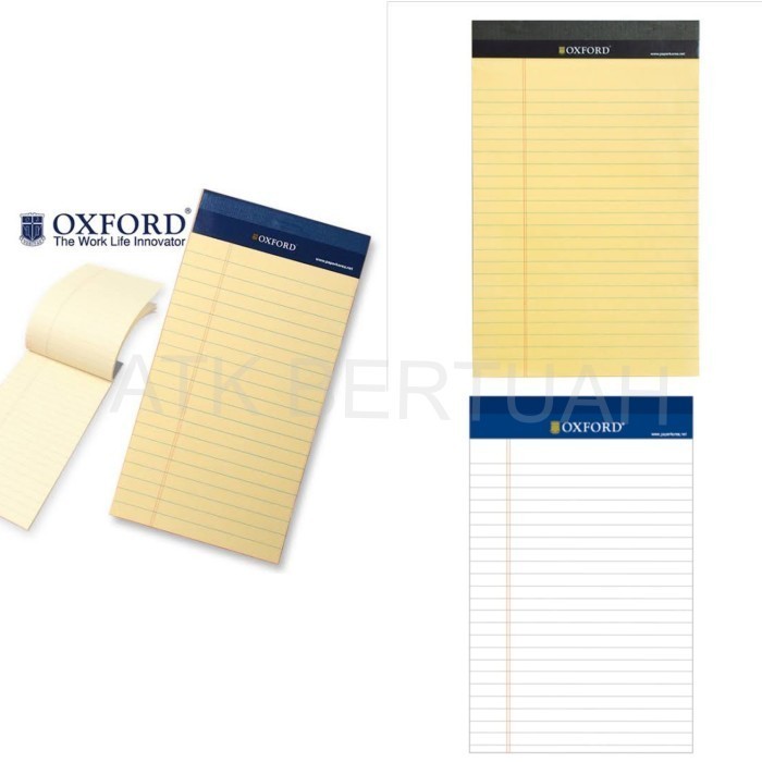 

Promo Oxford Legal Notepad Buku Memo Notes Sobek Atas Bagus