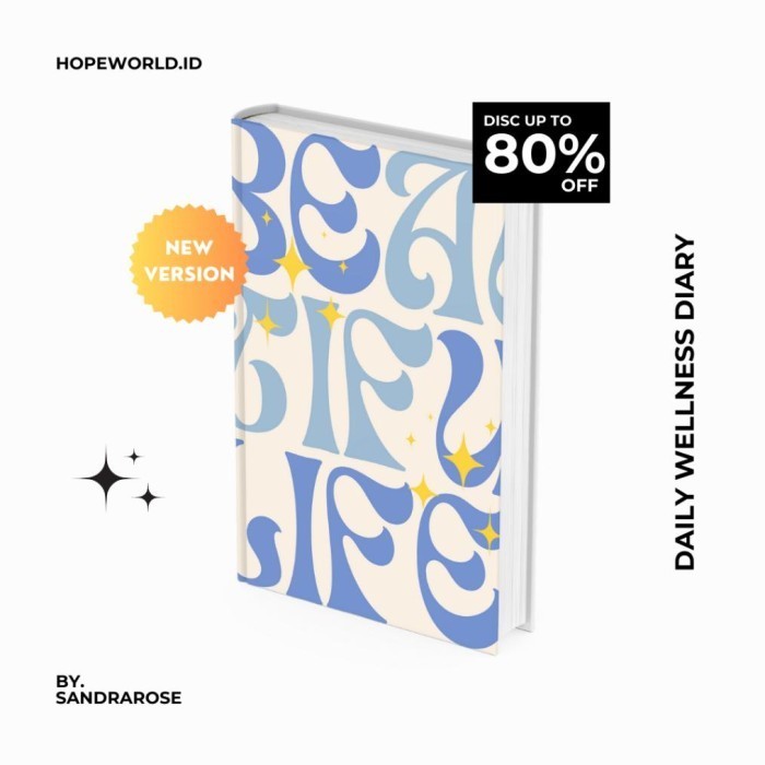 

Spesial [Special Edition] Wellness Diary - Beautiful Life By Sandrarose, Promo