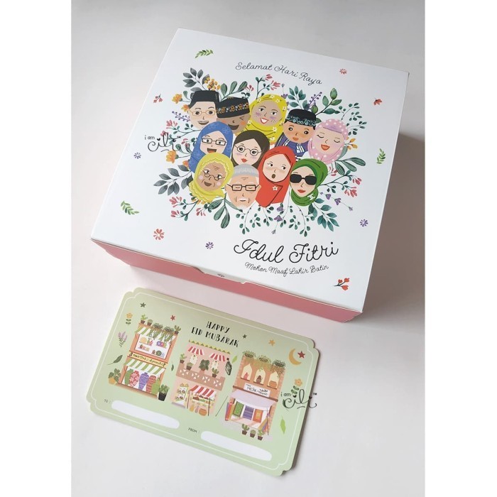 

(20Bif-01)Box Kotak Kue Hadiah Hantaran Idul Fitri Lebaran Hari Raya 098