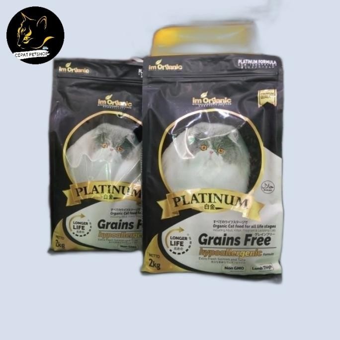 Im Organic Platinum 2Kg Freshpack / Makanan Kucing Im Organic Persian Sazataku1