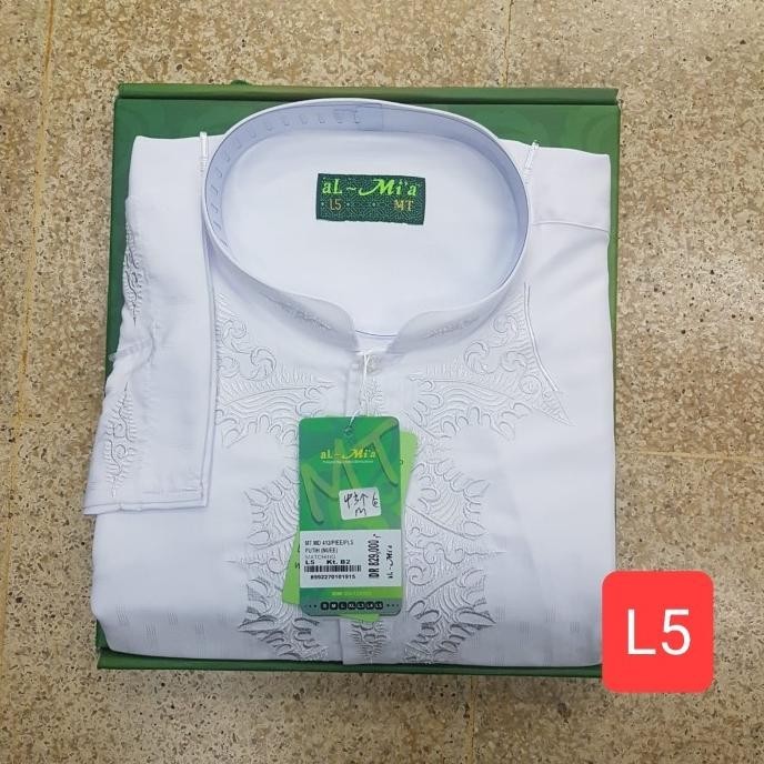 Koko Al Mia Lengan Panjang Original Al-Mia Ukuran Xxxxl - L5 Jumbo Big Pengiriman Cepat