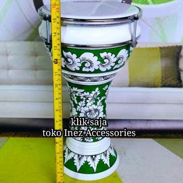 DARBUKA TUMBUK PINGGANG HARGA MARAWIS REBANA ROLLING PUTIH | PETERSTOREZ