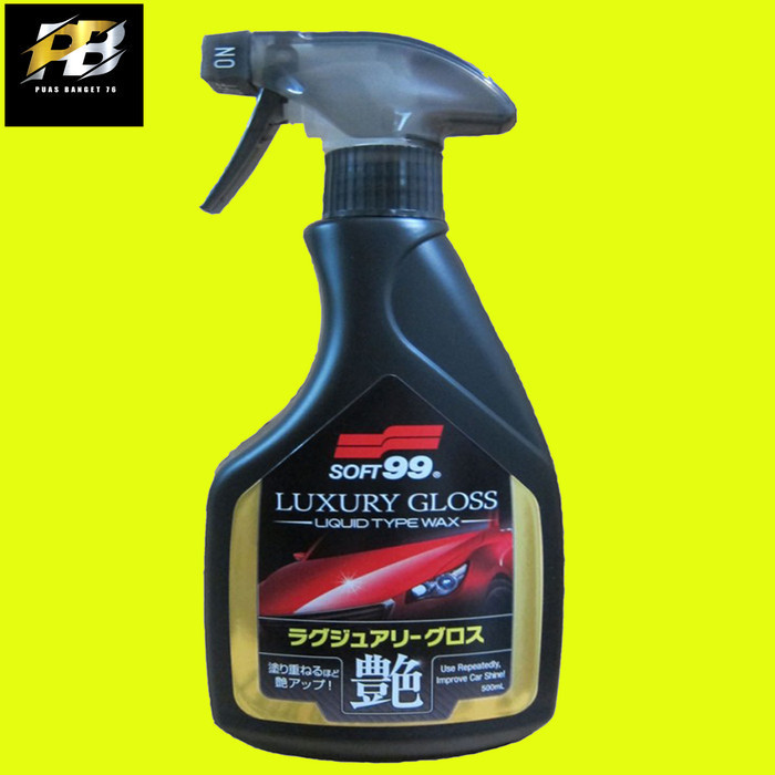 Soft99 Soft 99 Luxury Gloss 500 ml Spray Wax Carnauba Wax Wax Mobil