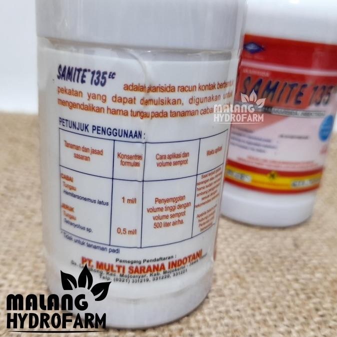 Kekinian Samite 135 EC 100 ml akarisida pestisida insektisida obat hama serangg