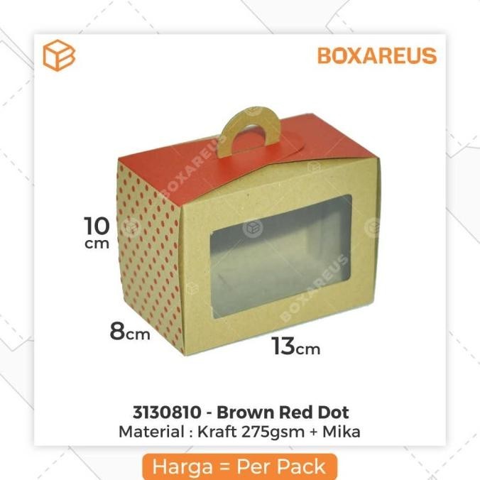 

Promo - Cake Box, Dus Kue, Gift Box, Multi Purpose Box # 3130810 - Silver Dot !