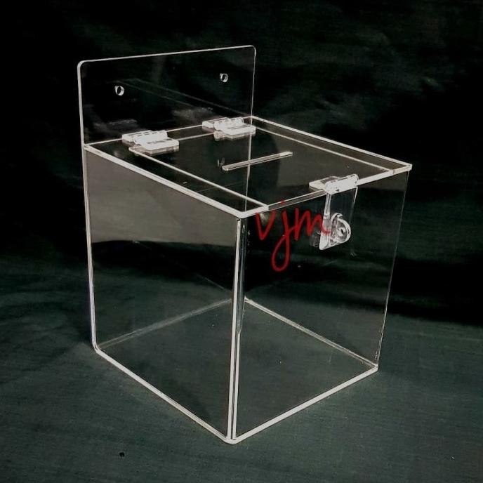 

Recomend Acrylic Kotak Amal/Saran 15x15x15cm !!