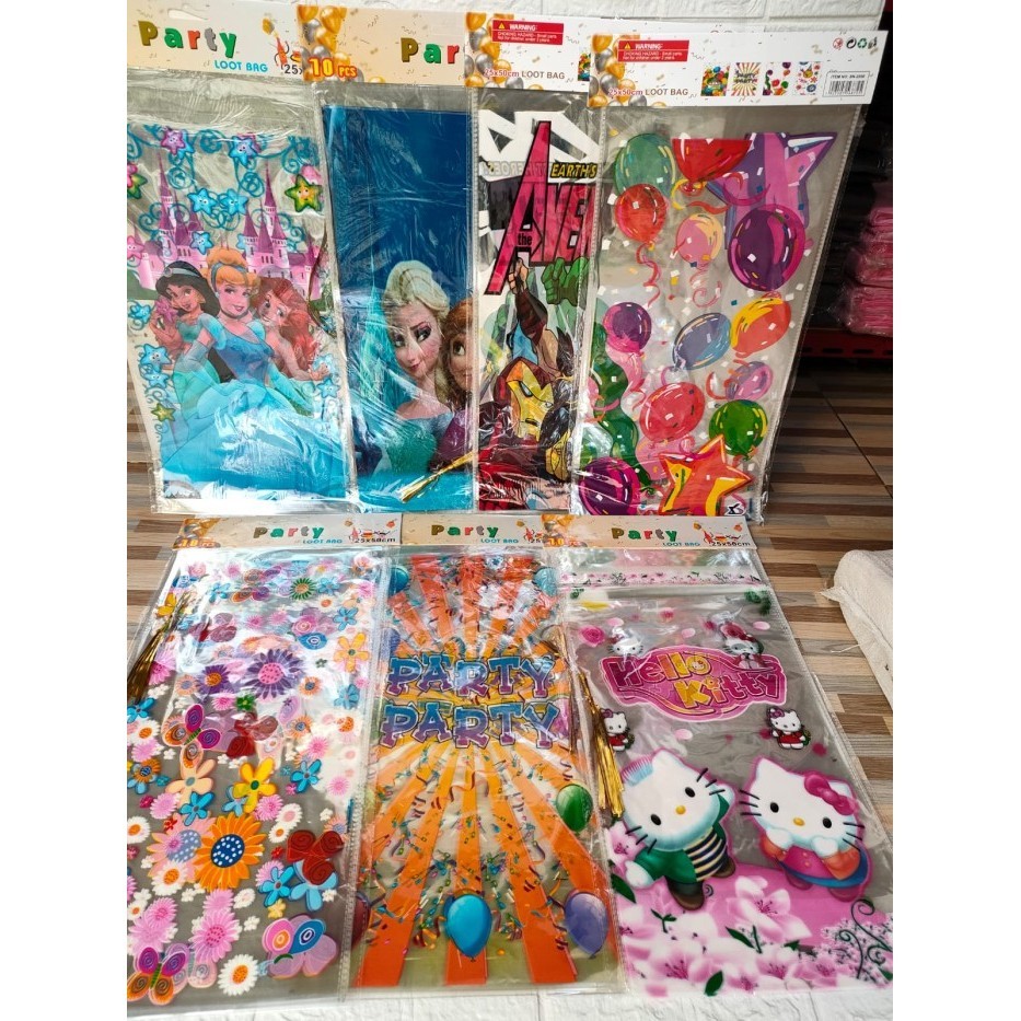 

.........] Plastik ultah Snack uk 24 x 50( besar)/ plastik bingkisan MOTIF RANDOM