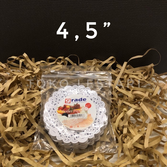 ] KERTAS DOILIES ALAS ROTI KUE DOILIES PAPER KERTAS RENDA KUE GRADE