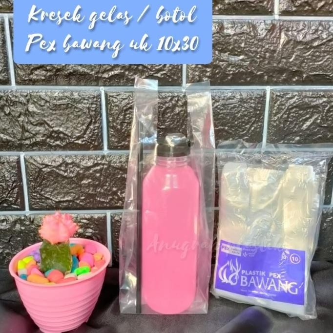 

*#*#*#] Kresek bening PEX merk bawang uk 10 / kantong kresek gelas