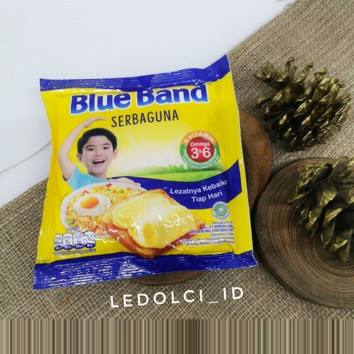 

:<:<:<:<] MARGARIN BLUE BAND BLUEBAND SERBAGUNA 200 GRAM (SERBAGUNA)