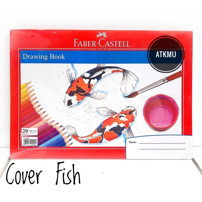 

Berkualitas Drawing Book A4 Faber Castell 200Gr / Sketchbook Buku Gambar 20 Sheets Terbatas