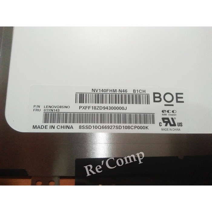 Led Lcd Lenovo Thinkpad T440P 14 Inch 30 Pin Full Hd Ips