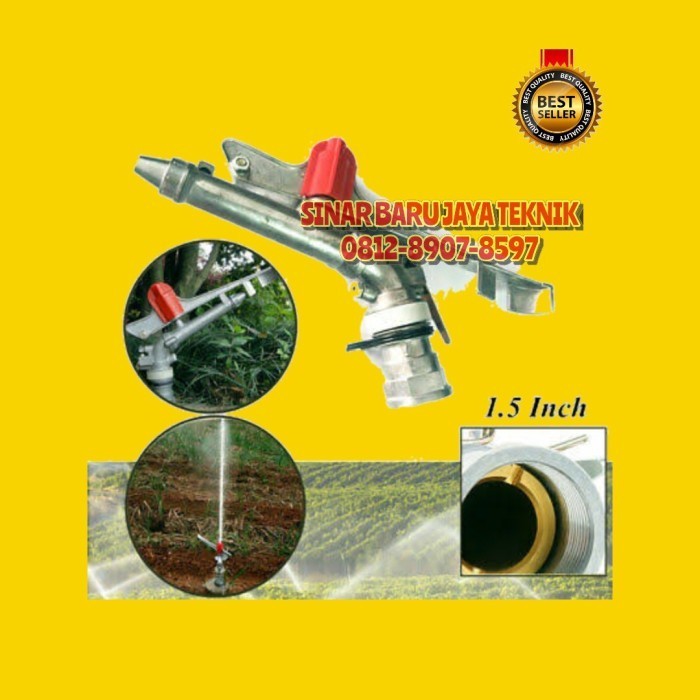 Sprinkler big gun PY 40 DN 50 UKURAN 2"inchi