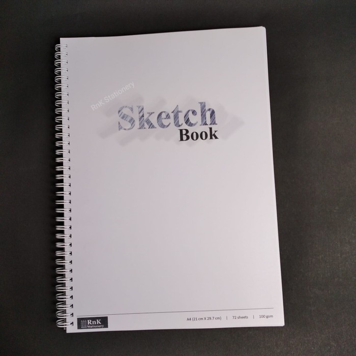 

Kusus Hari Ini Sketch Book A4 72 Lembar 100 Gsm Jilid Spiral Ring Kawat Buku Gambar Trendi