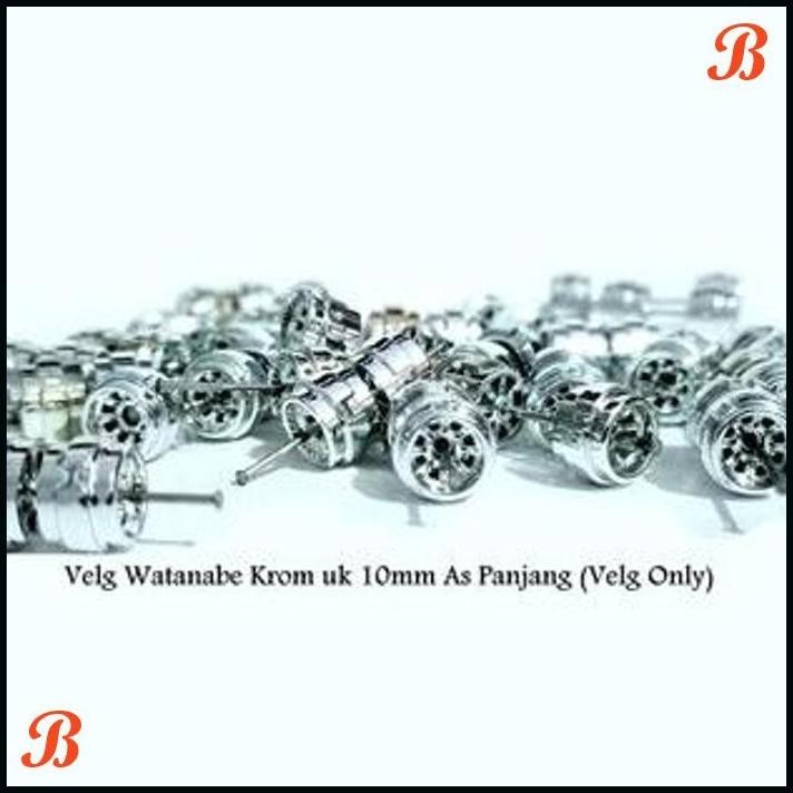 | MHT | BAN UK 8MM WATANABE SILVER KROM VELG ONLY