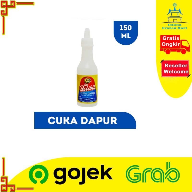 

Cuka Dapur DUA BELIBIS Cuka Putih Botol 150 ML