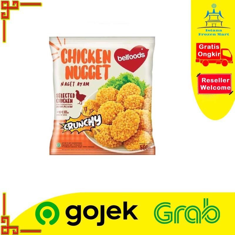 

Chicken Nugget Crunchy BELFOODS Naget Ayam 500 GR