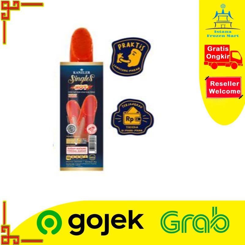 

Sosis Singles KANZLER Hot 90 GR