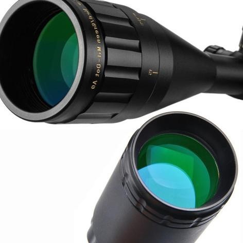 Teleskop Senapan Angin Spike 4-16X50 Aol Mildot, Teropong Tahan Getar