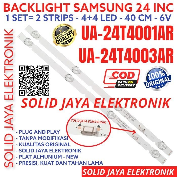BACKLIGHT TV LED SAMSUNG 24 INC UA 24T4001 24T4003 AR LAMPU BL 4K 24T