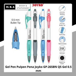 

Gel Pen Pulpen Pena Joyko GP-265BN Q5 Gel 0.5 mm