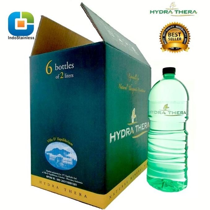 

Terlaris Hydra Thera Mineral Water / Hydra Thera Mineral Water 2L Dus (6 Botol) Limited Edition