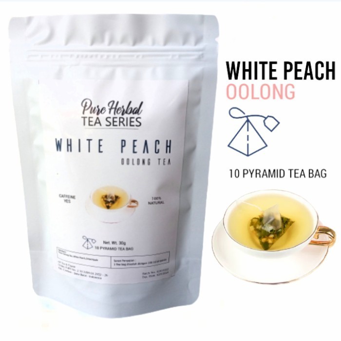 

White Peach Oolong Tea Pyramid Tea Bag (3G 10 Pyramid Tea Bag)