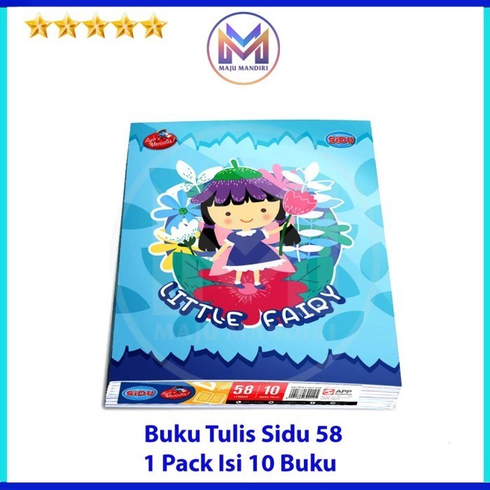 

Sale!!! Buku Tulis Sidu Isi 58 Lembar / Sidu 58 / Buku Tulis Tk, Sd Gilaa!!!