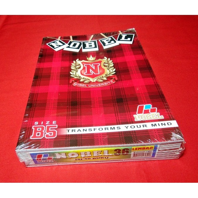 

Murah Nobel Buku Tulis Maxy Campus 36 Lbr ( 1 Pack - 10 Pcs ) Trendi