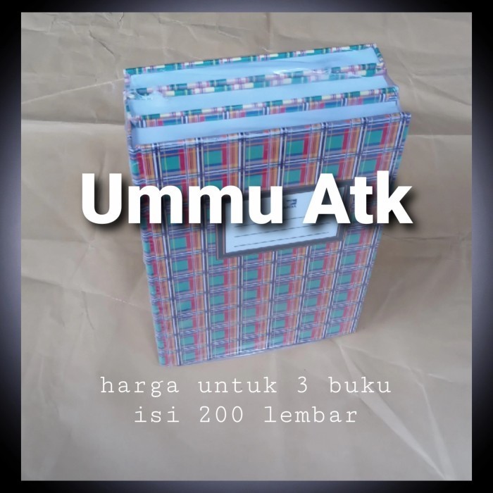 

Spesial Buku Tulis Hard Cover Kwarto 200 Lembar Berkualitas