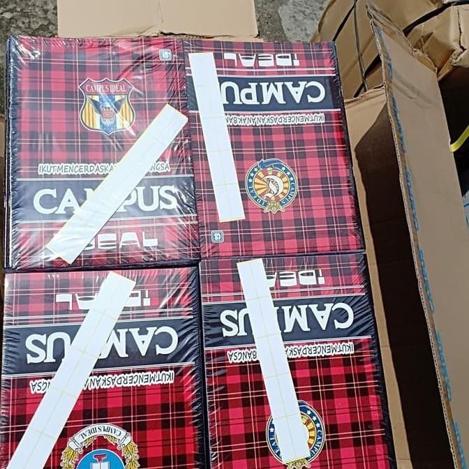 

Terbatas Buku Tulis Campus 50Sheet /Pack Isi 10Buku Berkualitas