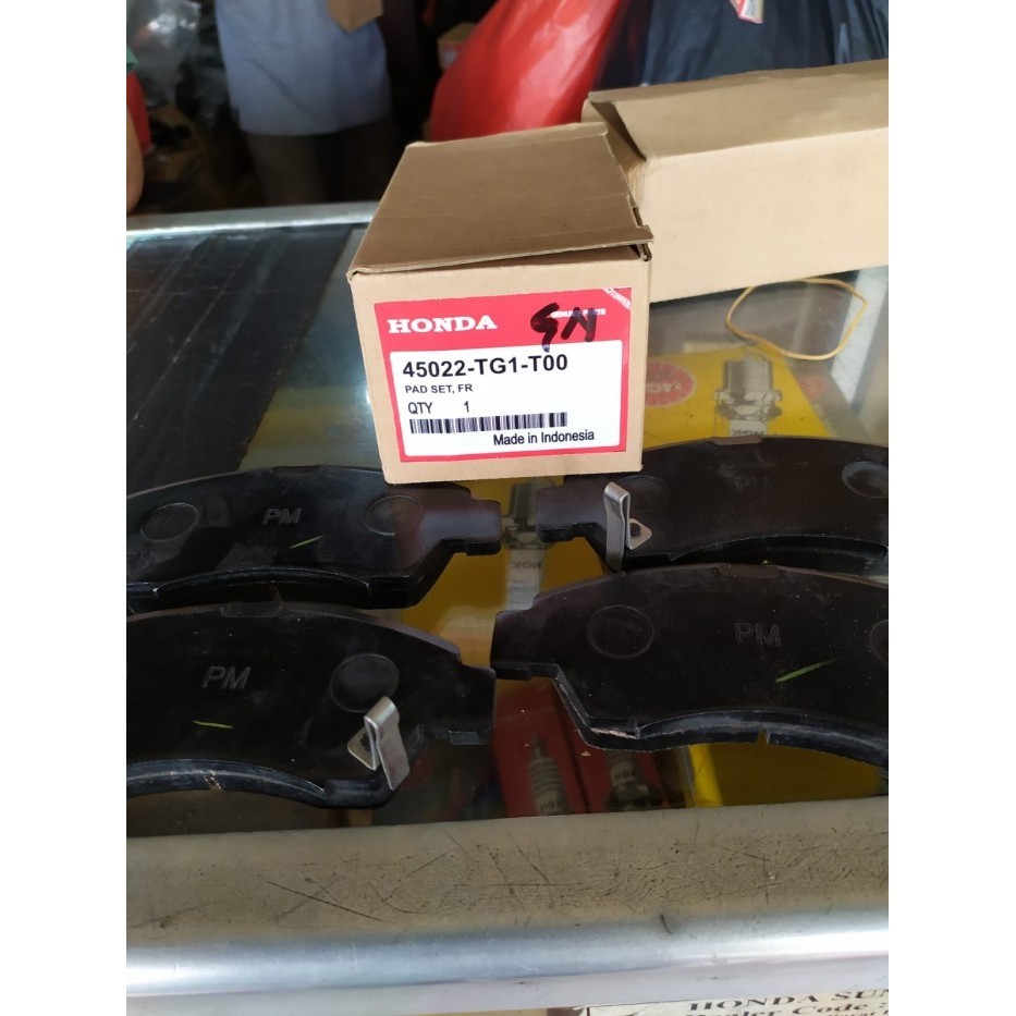 kampas/kanvas rem depan honda jazz/city/brio (1 set)