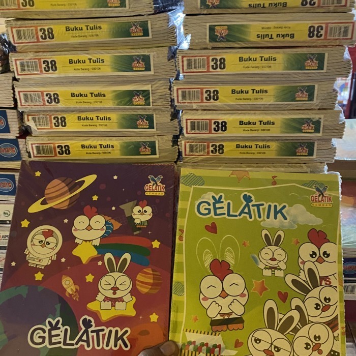 

Lucu Buku Tulis Murah / Buku Tulis Glatik 38Lembar 1Pack Bergaransi