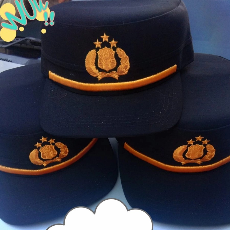 Topi Komando POLRI Pama
