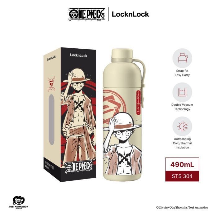 Locknlock Belt Tumbler One Piece Edition - Monkey D. Luffy